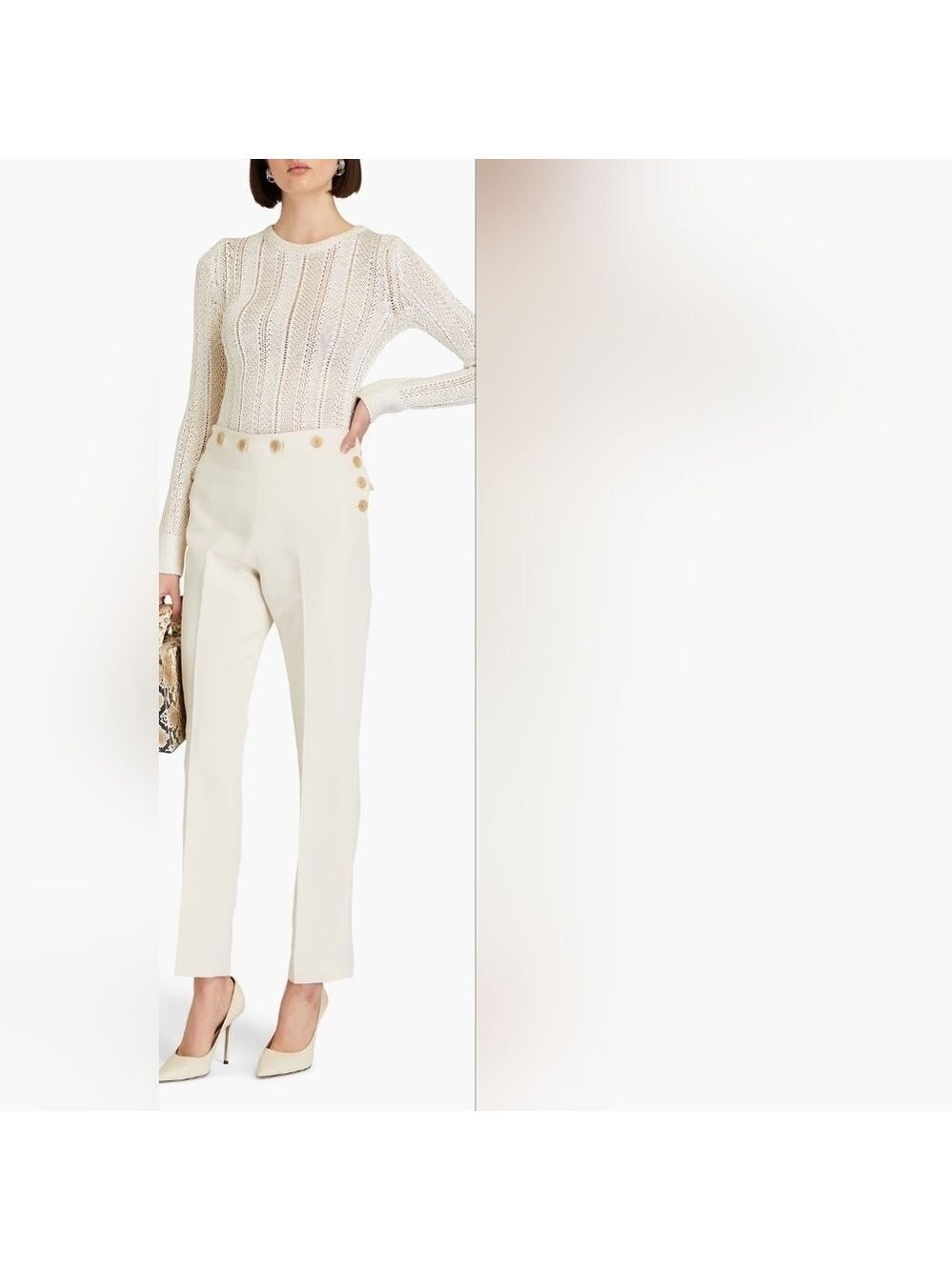 Khaite Shantung pants size 0 BNWT